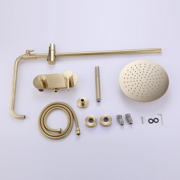 Modland Complete Shower System with Roughin Valve & Reviews Wayfair